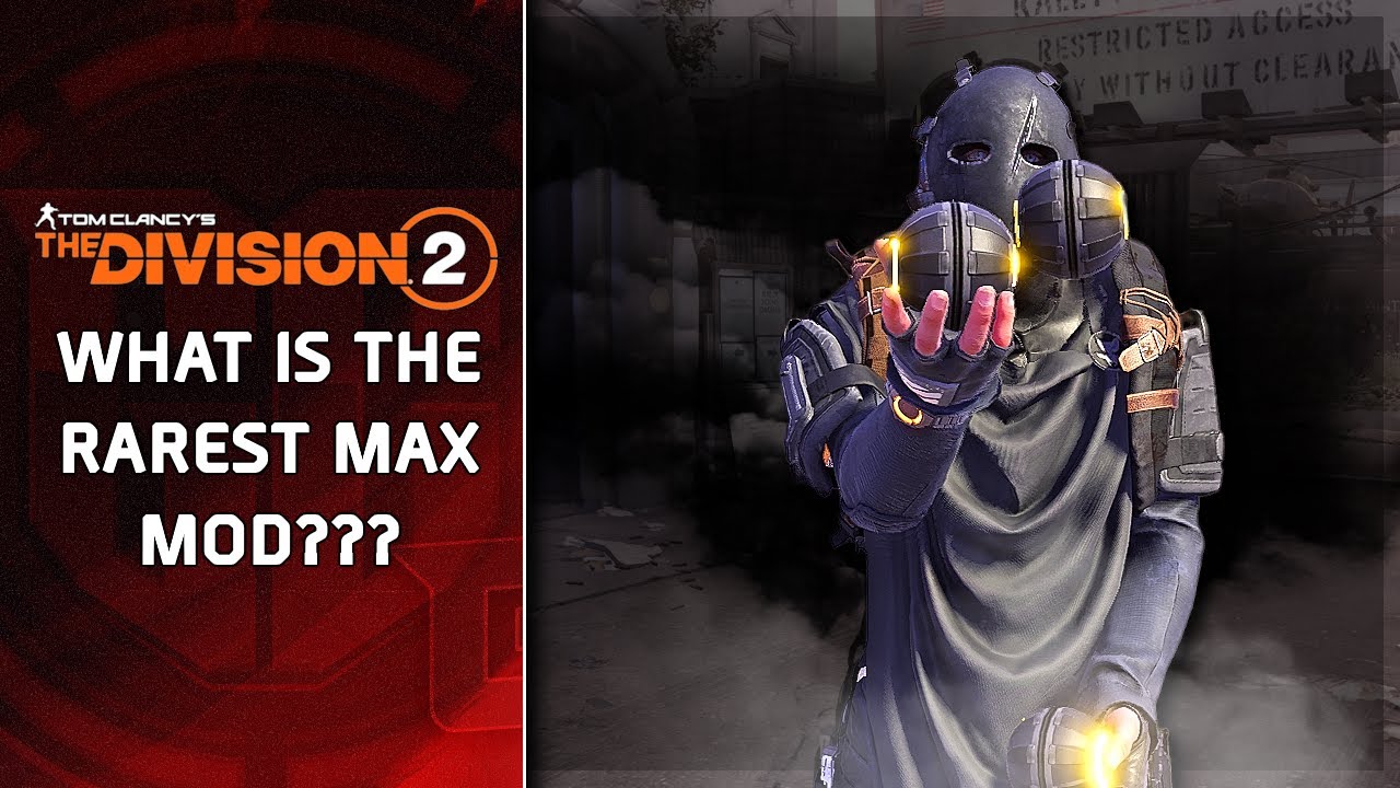 The Division 2: 13% PFE Mod is NOT the Rarest in the Game!