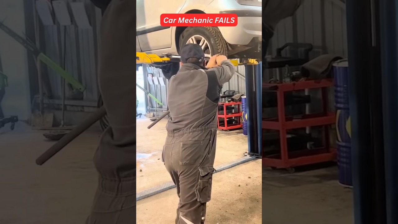 Car Mechanic FAILS at Lifting the Car & Fixing the Fault! 😬🚗