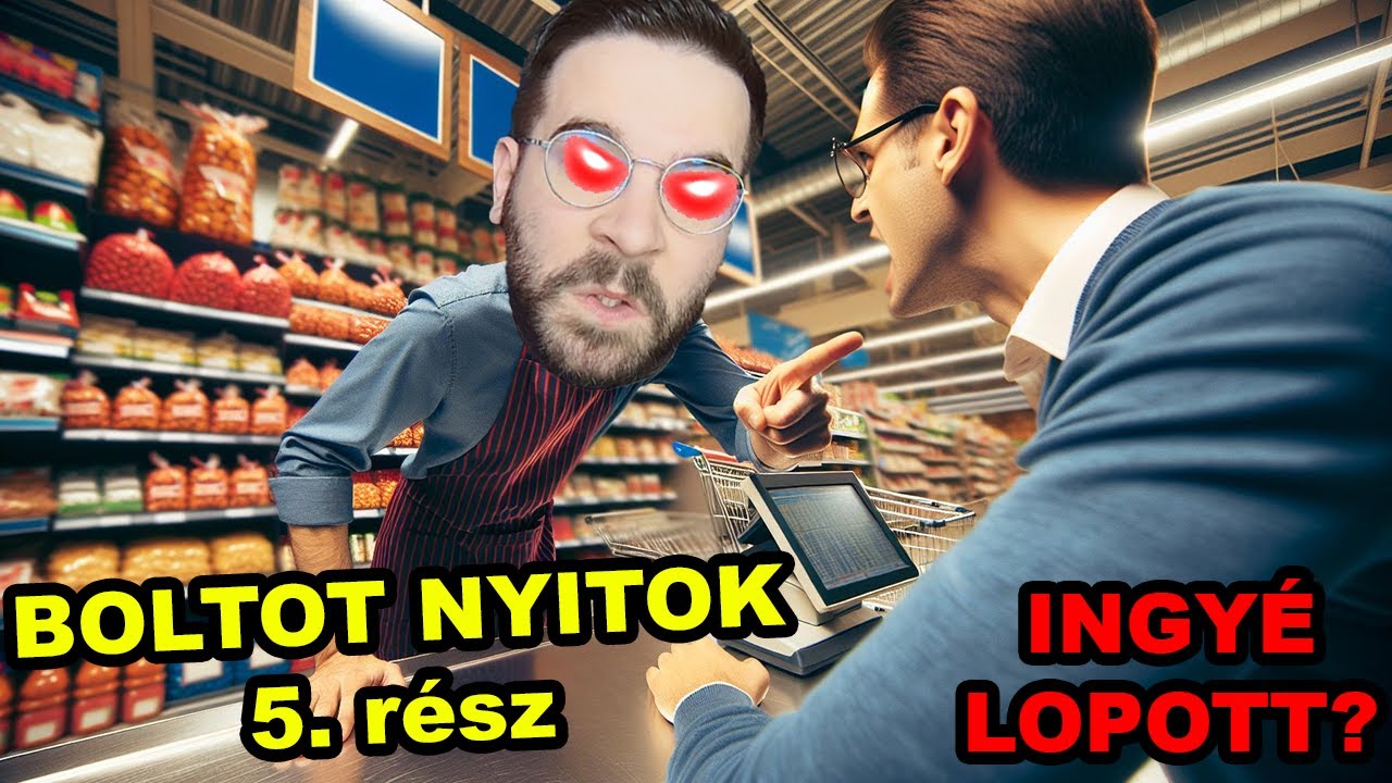VÉLETLEN INGYEN ADTAM EL??? | Supermarket Simulator 5. rész