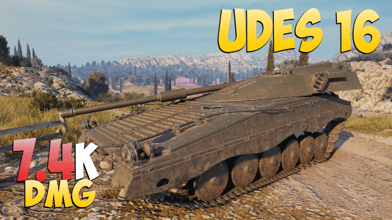 UDES 16 - 5 Kills 7.4K DMG - В топе! - Мир Танков