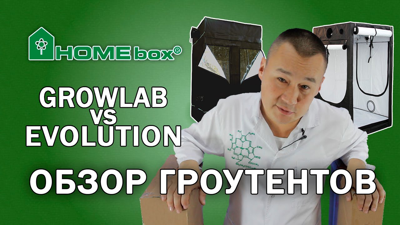 #093 Growlab VS Evolution. HOMEbox. Обзор тентов.Тесты.