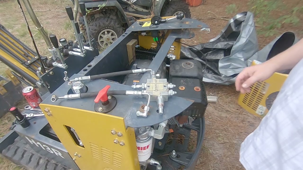 Adding a cushion valve to Chinese mini excavator