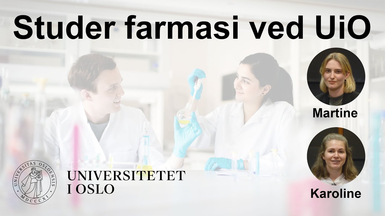 Bli kjent med masterstudiet i farmasi ved Universitetet i Oslo