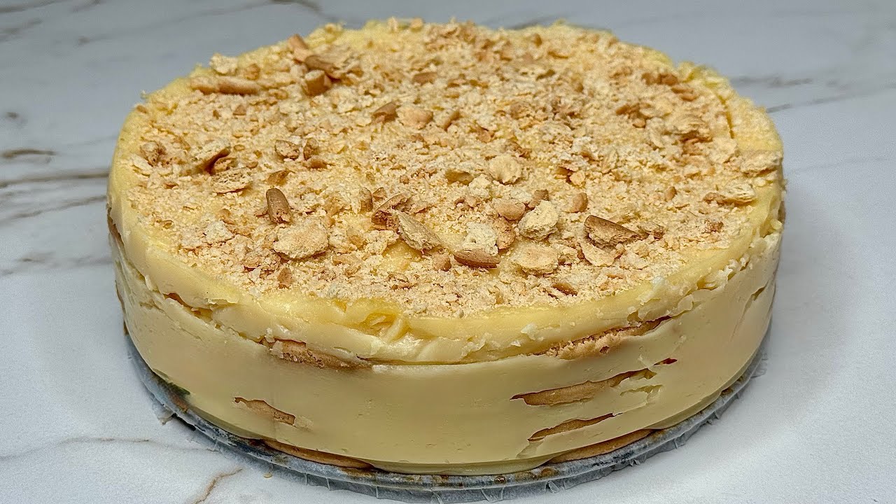 TARTA NAPOLEÓN SIN HORNO Y ES UNA DELICIA. 