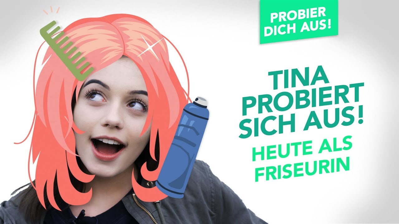 Probier dich aus: Tina als Friseurin