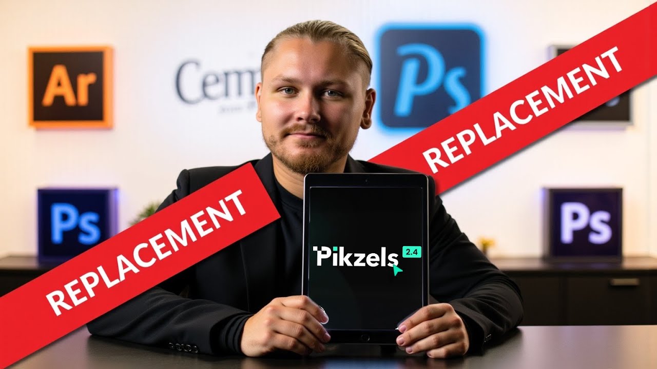 GOODBYE Photoshop & Canva! AI THUMBNAIL maker (Pikzels)