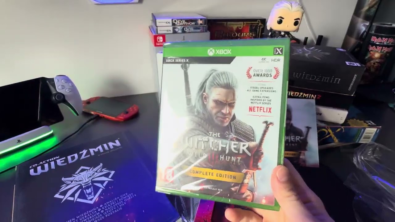 Wiedźmin 3 : Dziki Gon | Edycja X-lecia | Xbox Unboxing