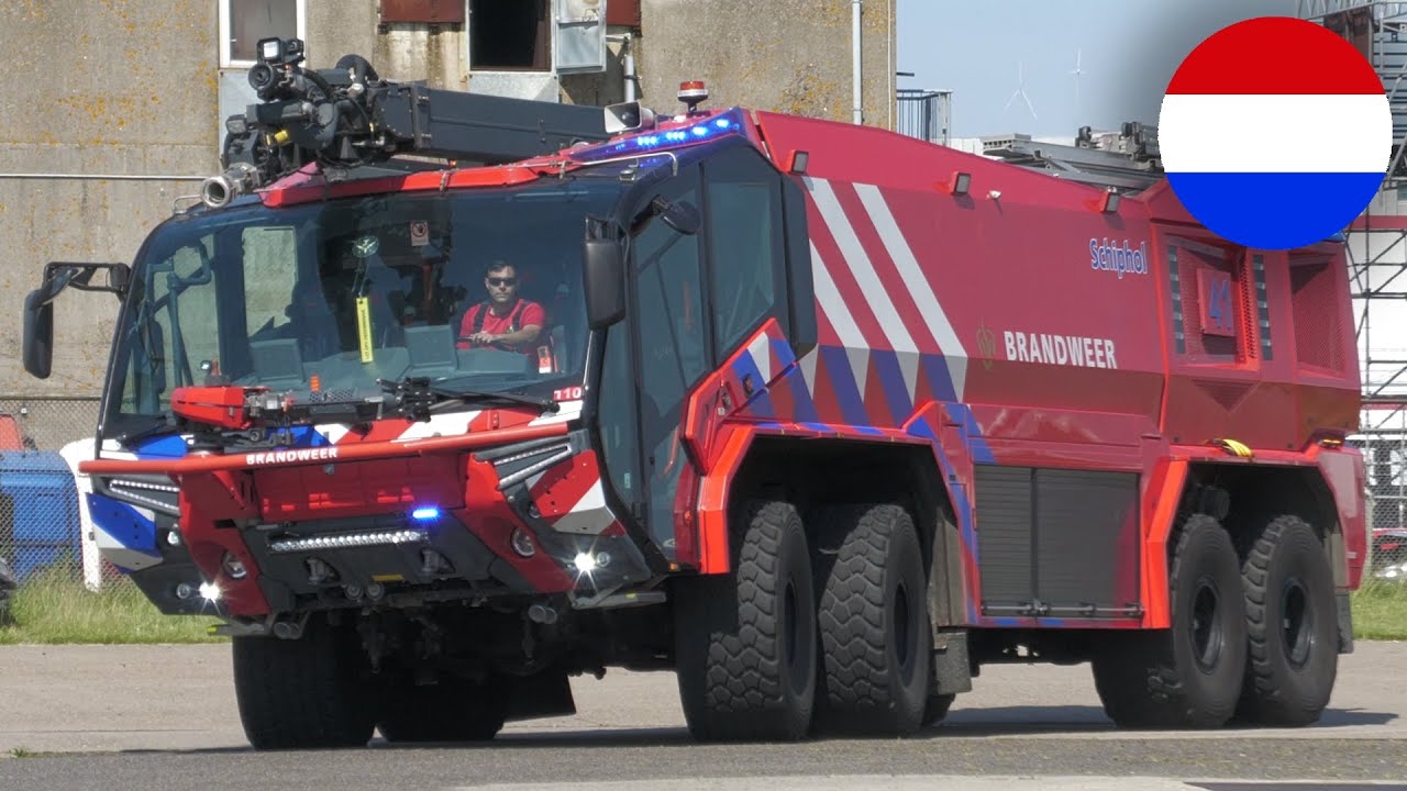 [Bullhorn - Rosenbauer Panther 8x8] Crashtender 'Brandweer 41' Brandweer Amsterdam Airport Schiphol