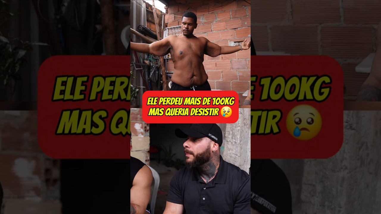 Stronda foi resgatar o Roboz&atilde;o que perdeu mais de 100kg e havia desistido do projeto com a growth!