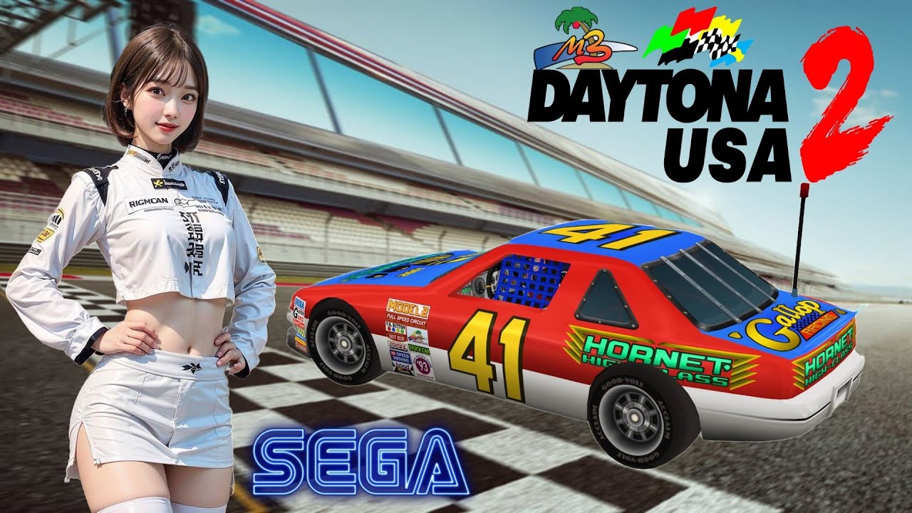 PS5 게임 데이토나 USA 2 오락실 탐방 1 25년 만에 성사된 콘솔 이식작 DAYTONA USA 2 1998