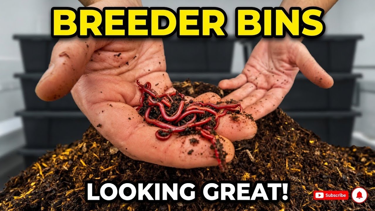 Look Inside My GORGEOUS Breeder Bins – Worms Never Looked This Good!