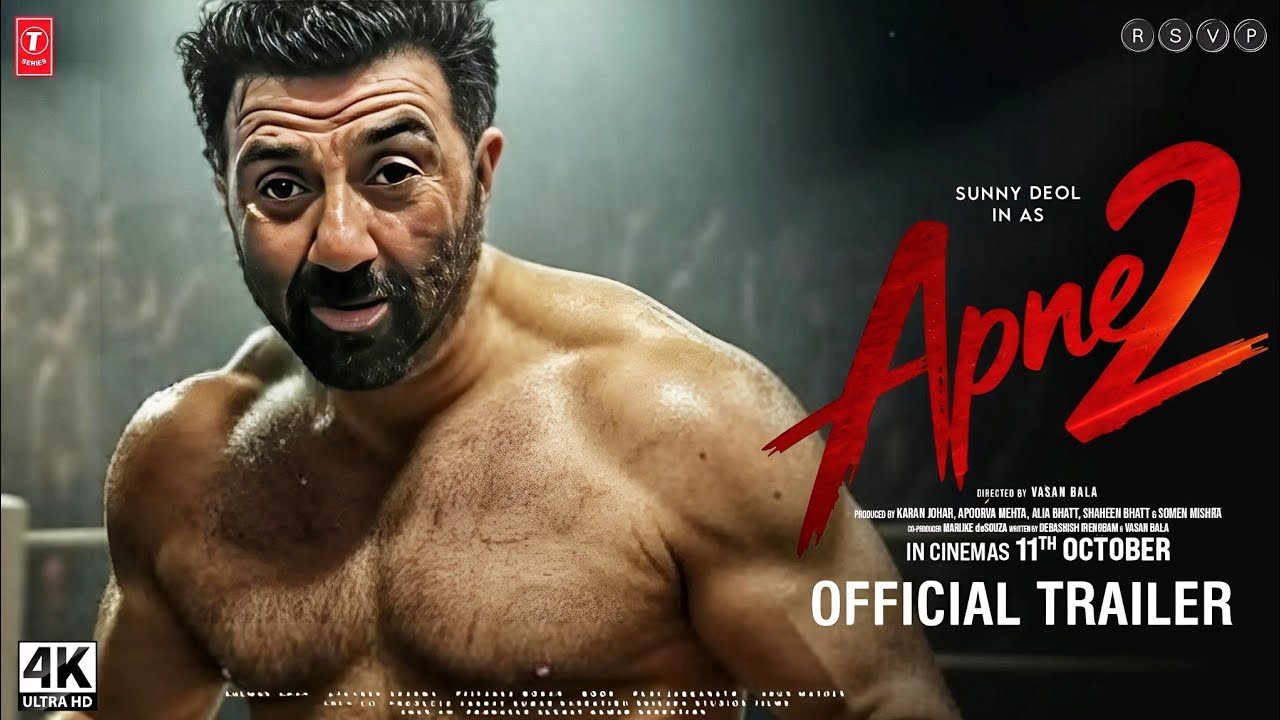 Apne 2 ~ Trailer 2026 | Sunny Deol, Rashmika Mandana, Dharmendra, Bobby Deol |New Movie Trailer 2025
