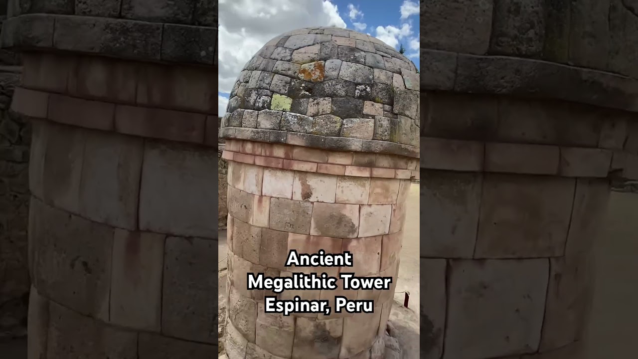 Torre megalitica ancestral / ancient megalithic tower, Espinar, Peru #lostcivilization
