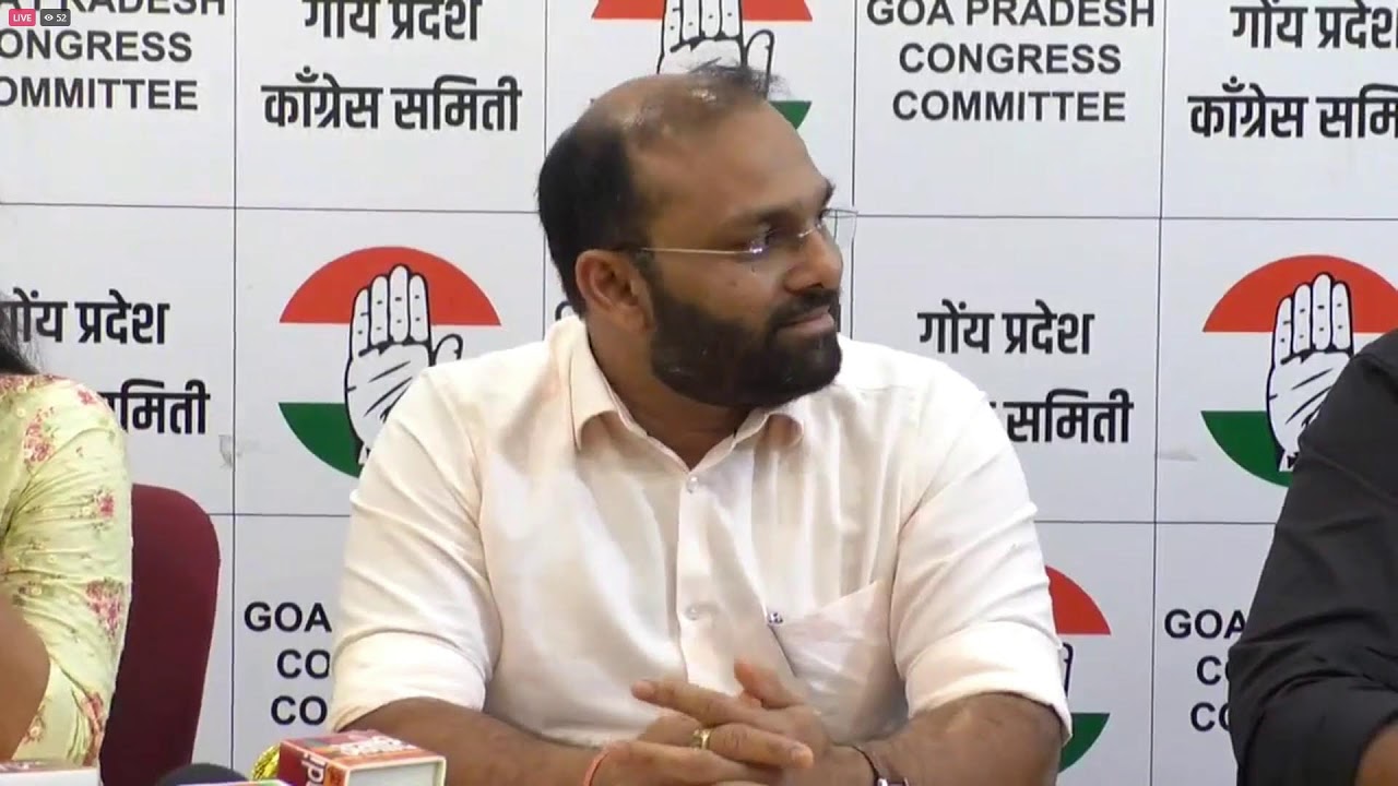 GPCC | Sunil Kawthankar | Press Conference | Live | Prudent | 230925