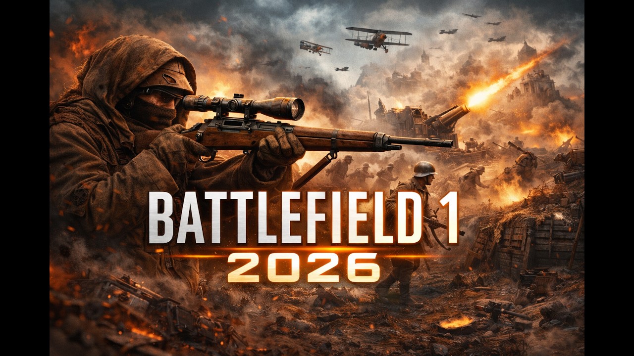 Батлу обновили ! Sniper Battlefield 1 in 2026