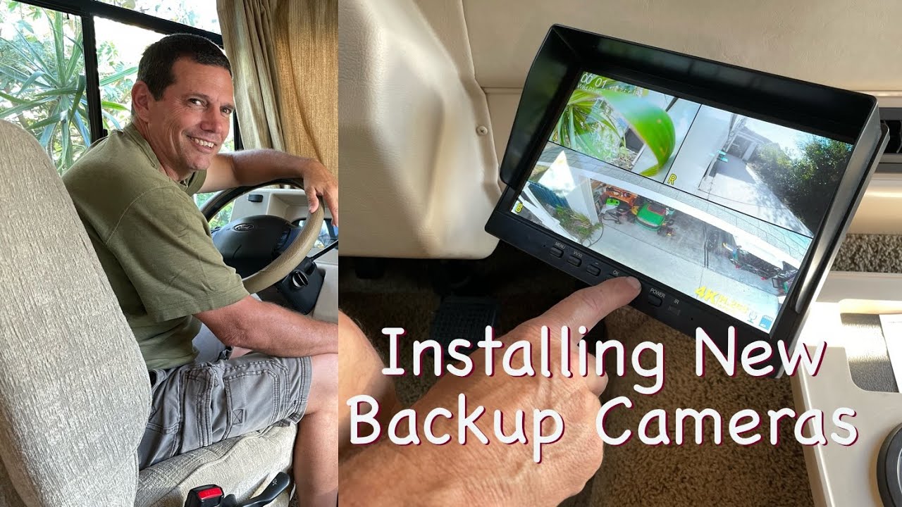 RV Upgrade | Installing a Backup Camera System in the RV