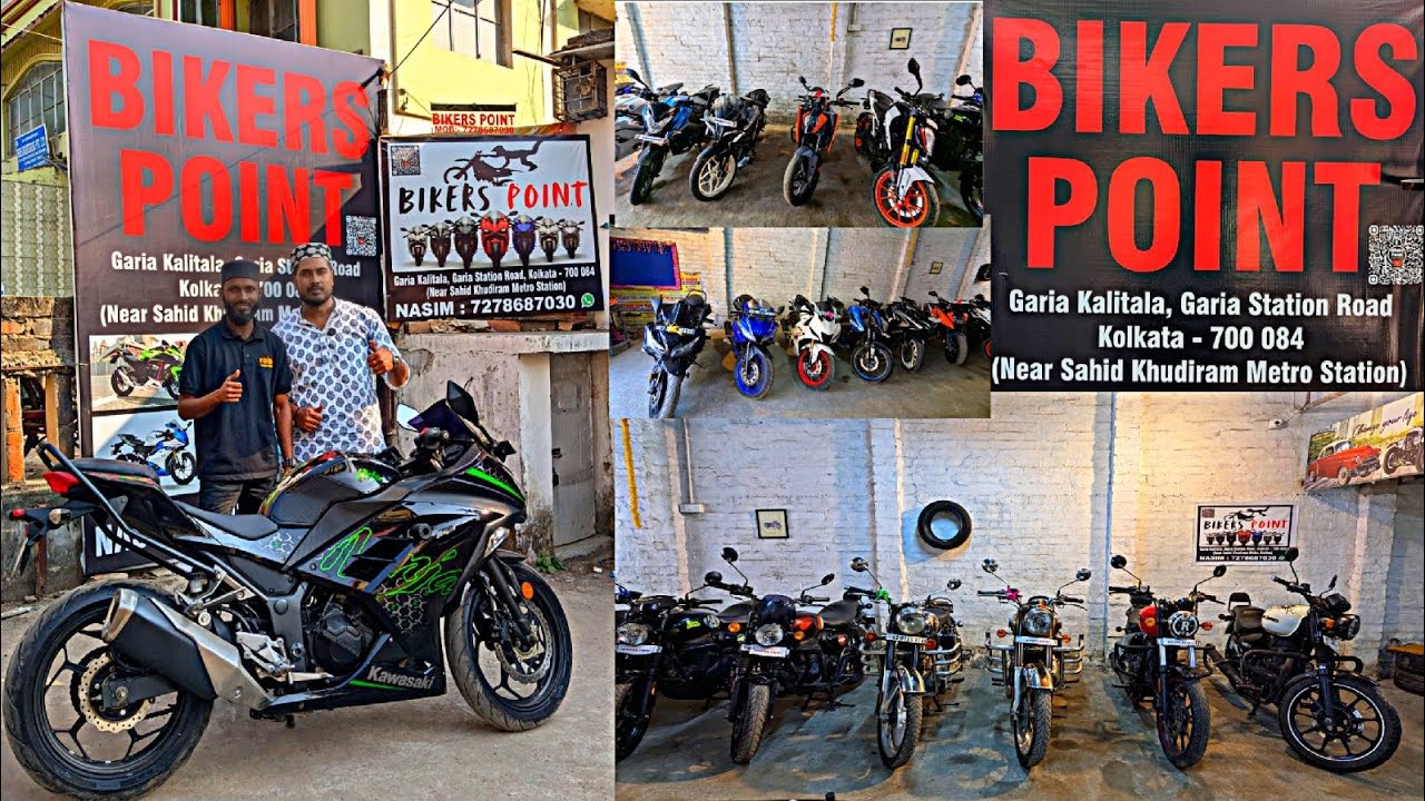 Cheapest Second hand Bike Showroom in Kolkata | Bikers Point PH+91 72786 87030