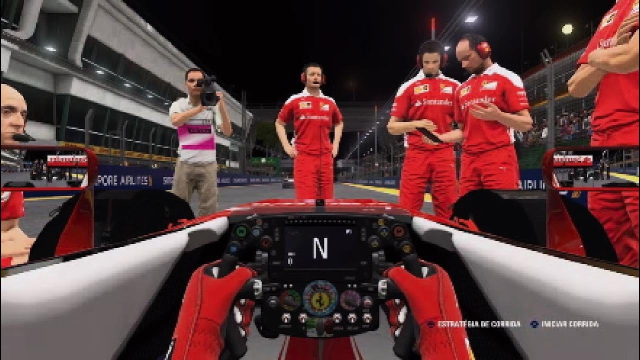 F1 RETRÔ 2016 - TEMP 8 - EP 156 - GP DE SINGAPURA - APESAR DE TUDO TIVEMOS UM BOM RESULTADO!!!
