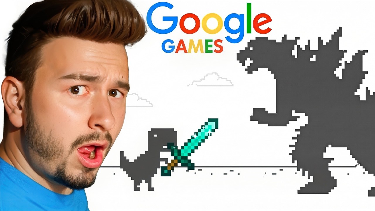 Zagrałem w SEKRETNE gry Google!