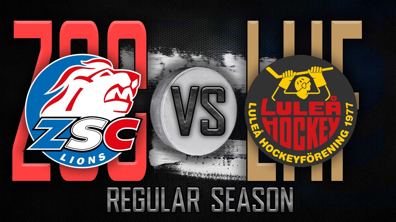 ZSC LIONS VS LULEA HOCKEY | REGULĀRĀS SEZONAS 40. SPĒLE