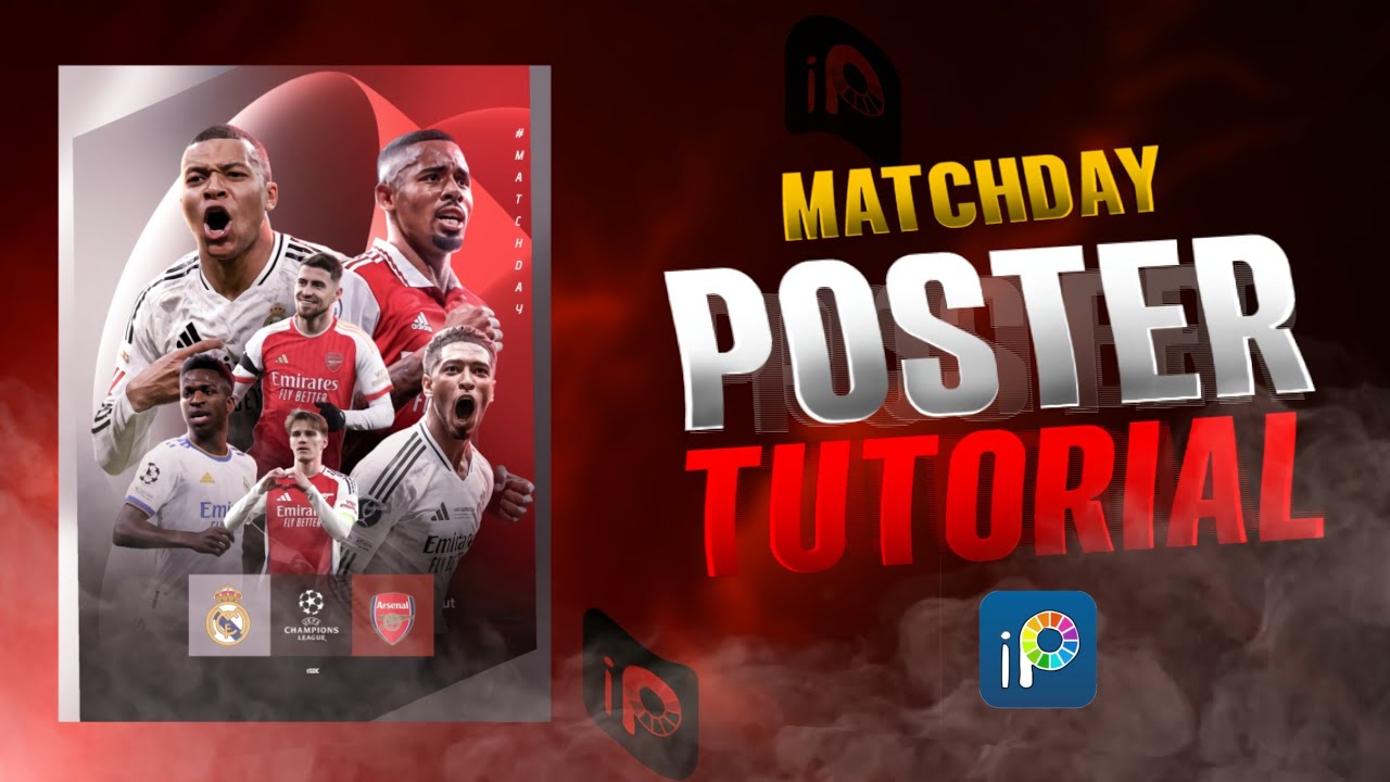 Created A Matchday Poster in Ibis Paint | Ibis Paint | Android - Ios | #posterdesign #ibispaintx
