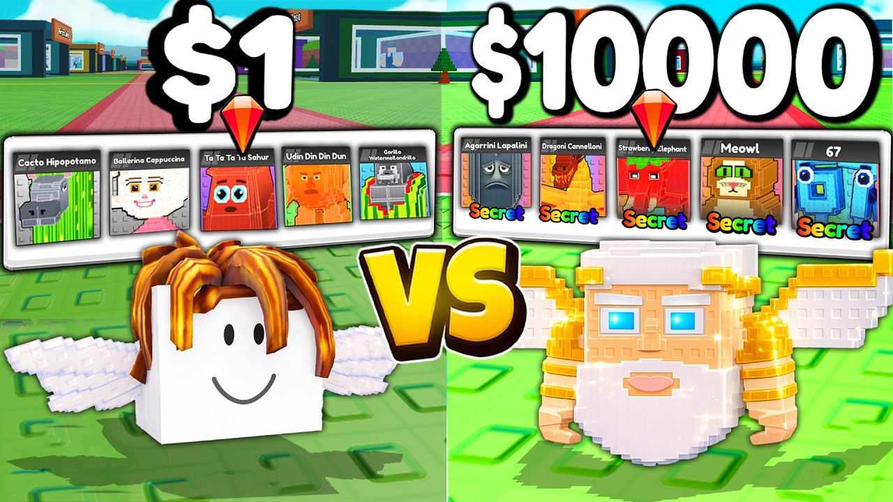 $1 vs $10,000 in Be A Lucky Block!