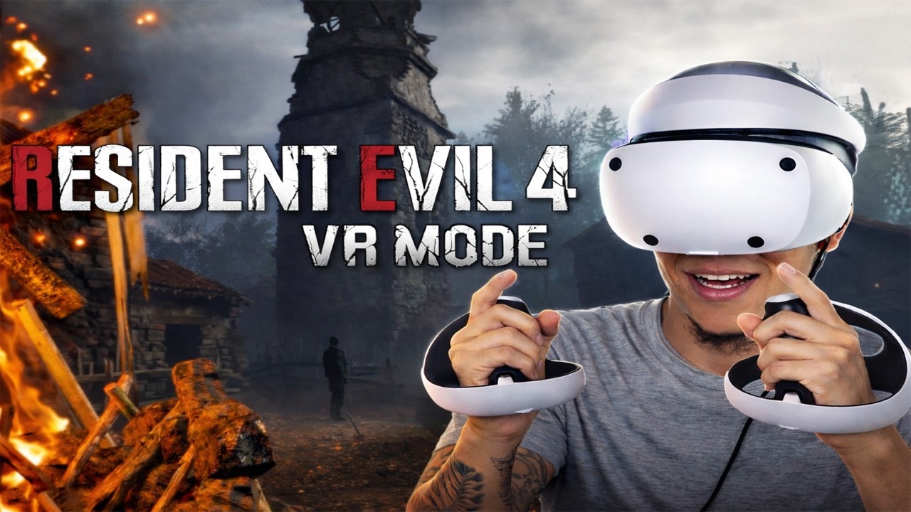 My First VR Game… Resident Evil 4 Remake