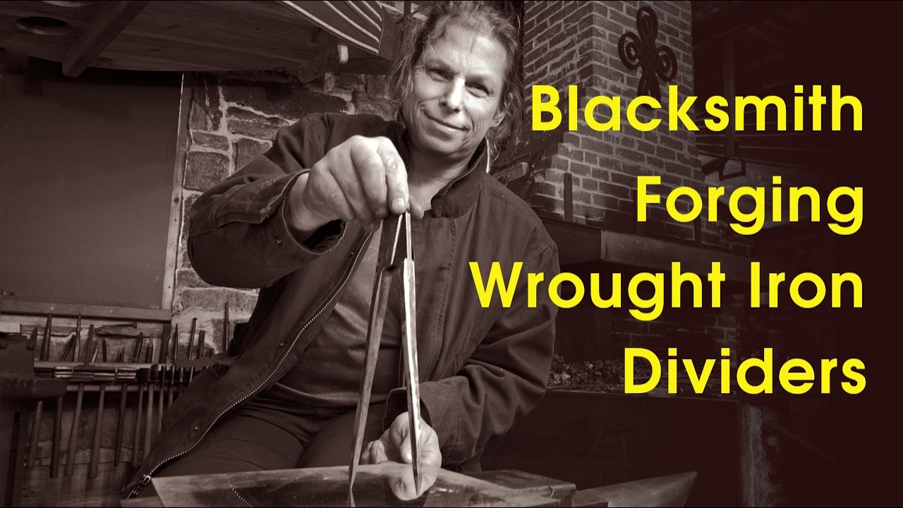Blacksmith Forged Wrought Iron Dividers