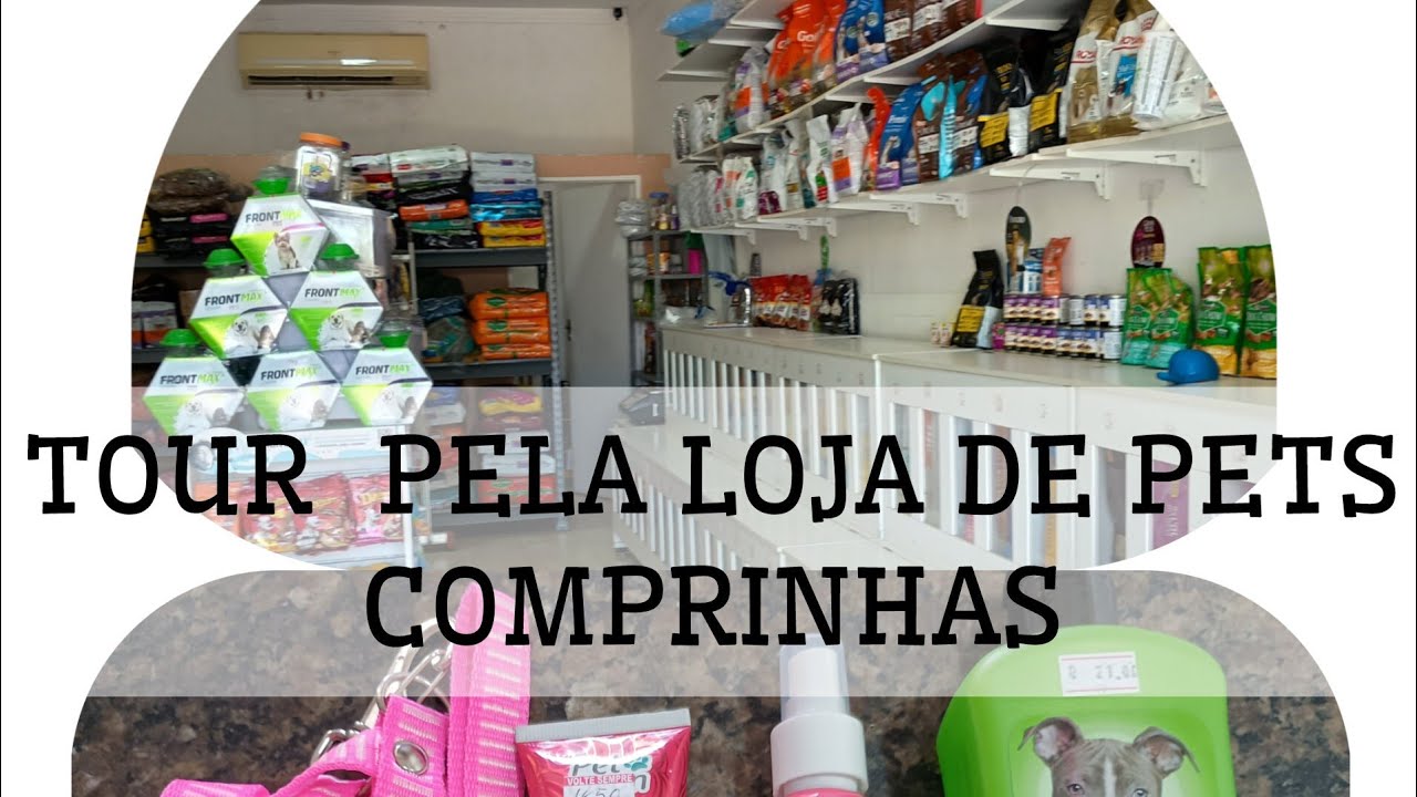 TOUR NA L OJA DE PETS /COMPRINHAS *VLOG*