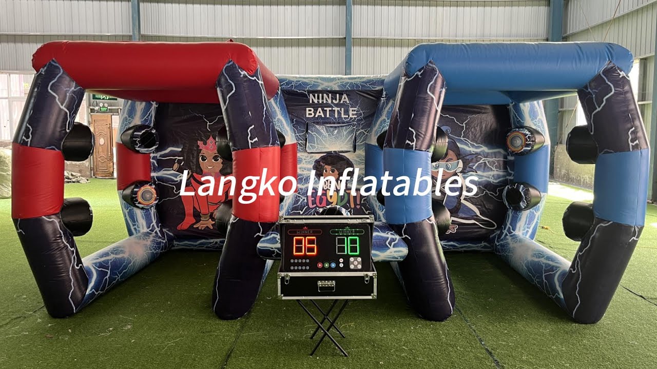 Dmuchance Do Rywalizacji IPS System Inflatable Interactive Strike Challenge Battle Games