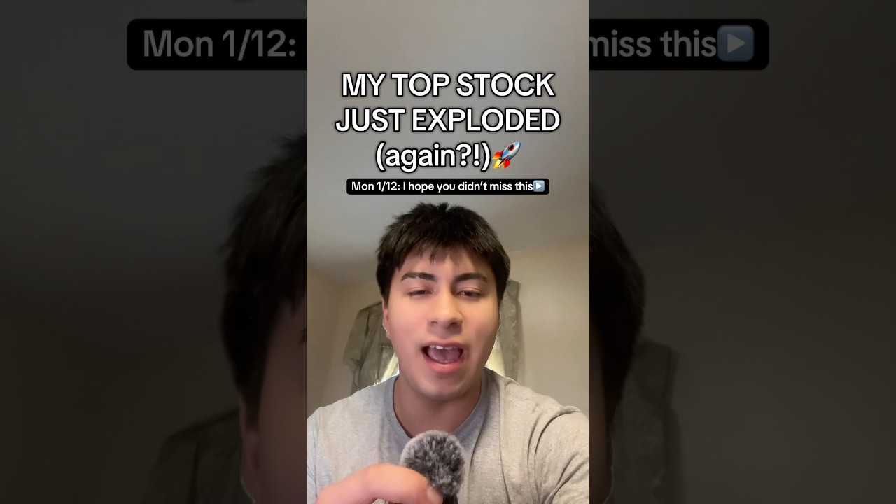 MY TOP STOCKS FOR MONDAY 1/12/26 EXPLODED ?! 