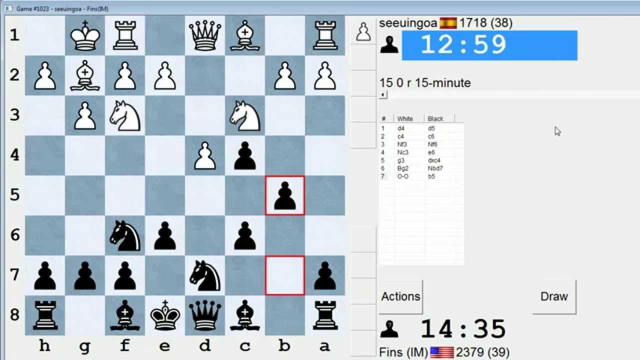 Standard Chess #159: seeuingoa vs. IM Bartholomew (Semi-Slav Defense)