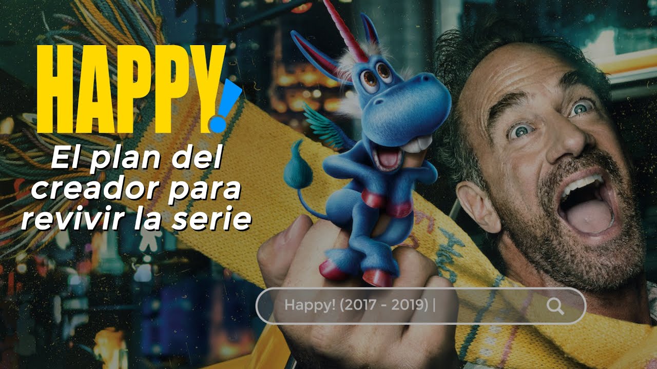 HAPPY! está cancelada pero su creador tiene ideas para revivirla (MAQE #234)