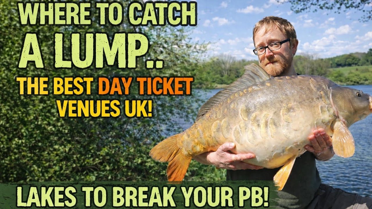 Best Ever Carp Day Ticket Venues @sifishes 