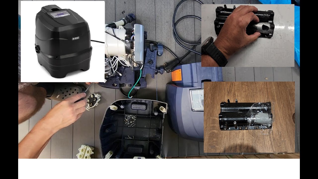 Надувной гидромассажный спа-бассейн Intex PureSpa SimpleSpa, устранение неполадок, демонтаж, устр...