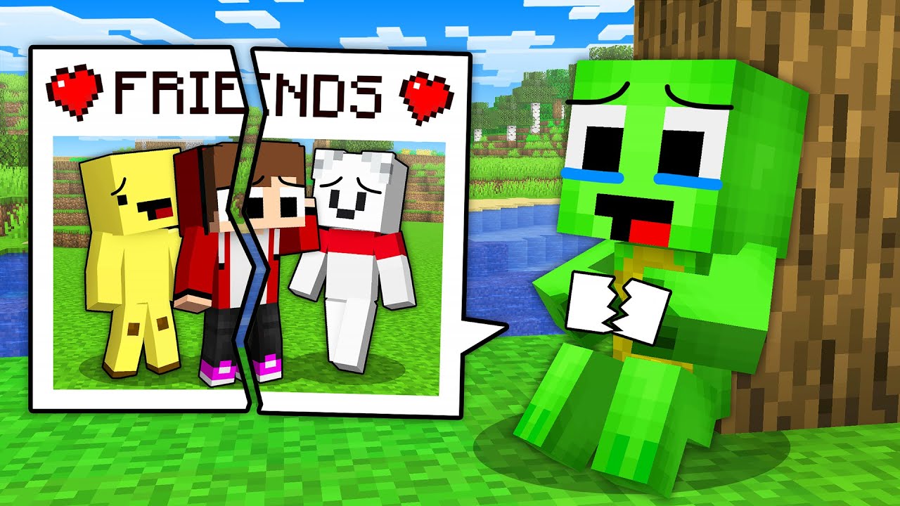 Baby Mikey Has NO FRIENDS in Minecraft - Maizen