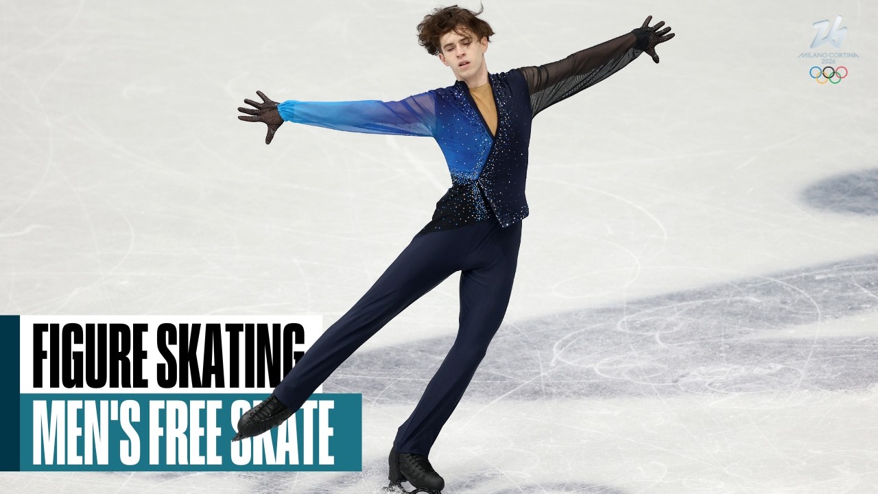 Re-𝙇𝙄𝙑𝙀 Winter Olympics! Men's Singles Free Skate - Figure Skating | #MilanoCortina2026