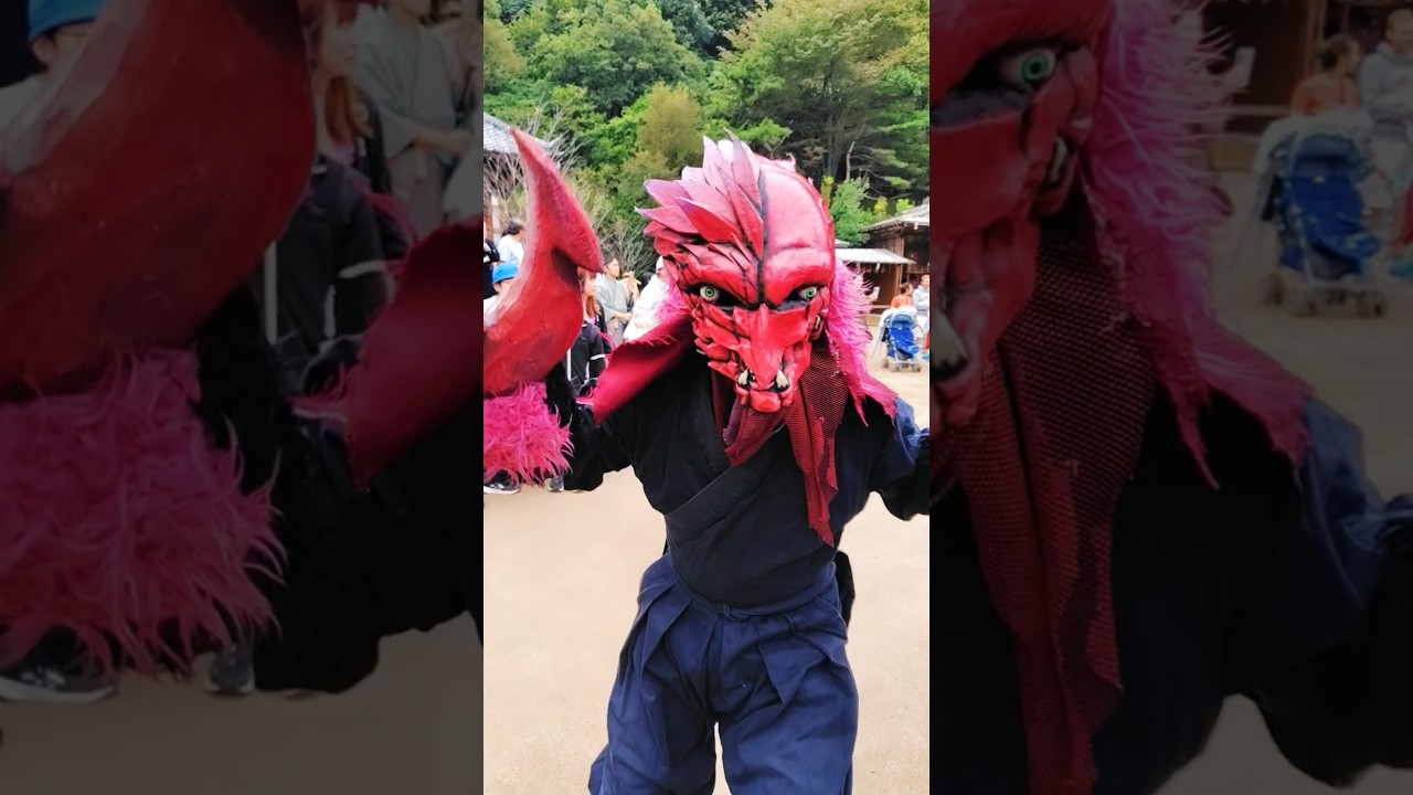 妖怪パレードA monster appeared#monster#Yokai#妖怪#日光江戸村#Nikko Edo Village