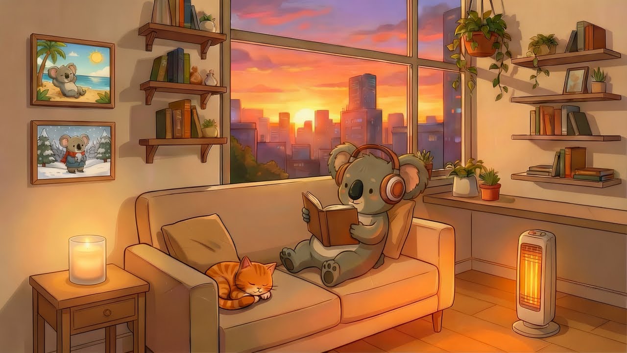 Chillhop Reading Music | Cozy Lofi Beats for Calm Evenings