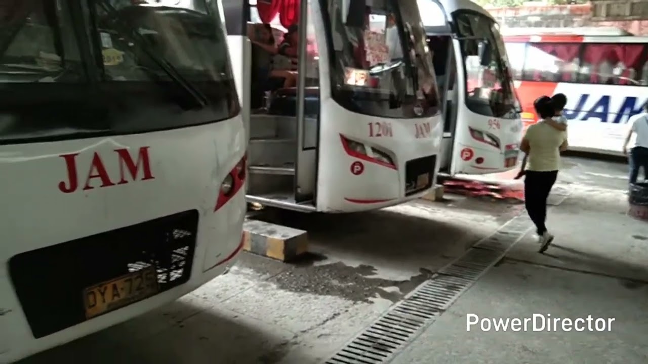 JAM Liner Cubao Kamias and LRT Taft Buendia bus terminal (November 24, 2019)