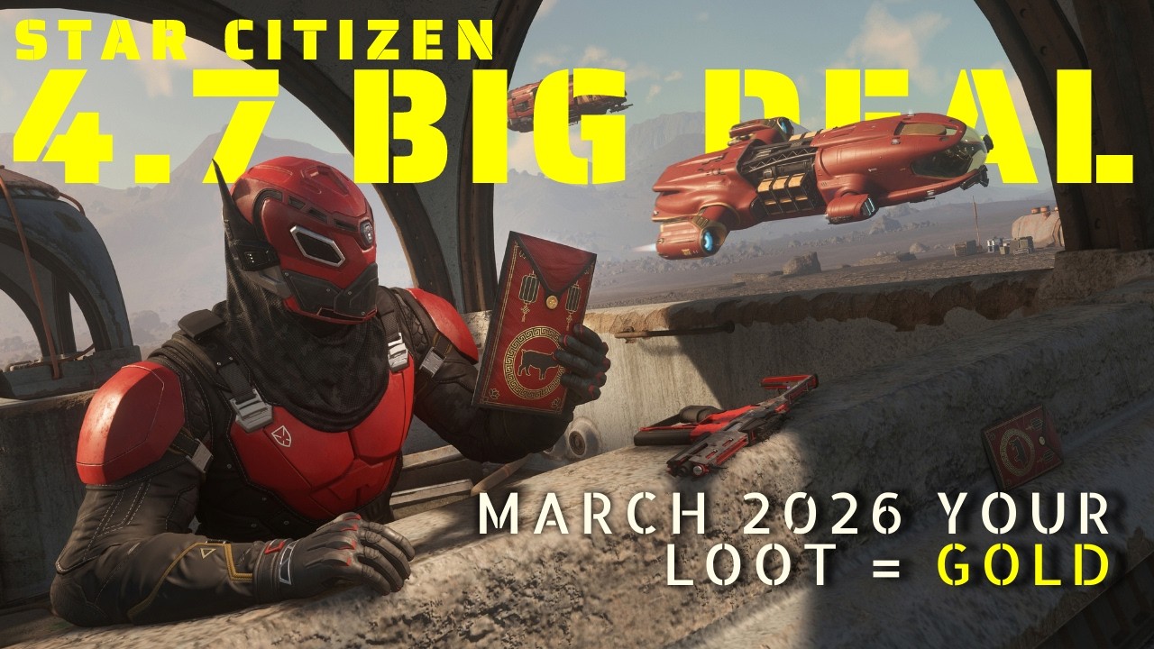 STAR CITIZEN 4.7: Создание предметов разрушит экономику (март 2026 г.)