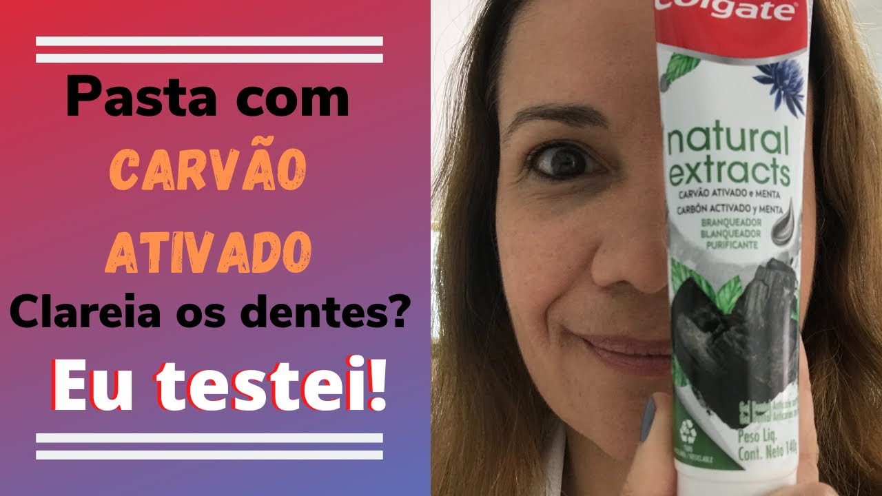 PASTA DE DENTE COM CARVÃO ATIVADO DA COLGATE CLAREIA OS DENTES? EU TESTEI! - DRA. MELISSA LUCENA