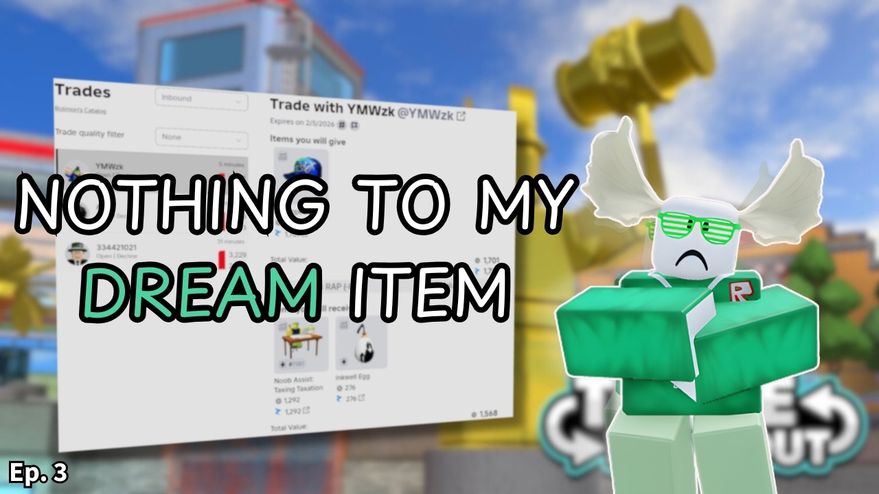 Trading Roblox Limiteds Is Harder Than I Thought..