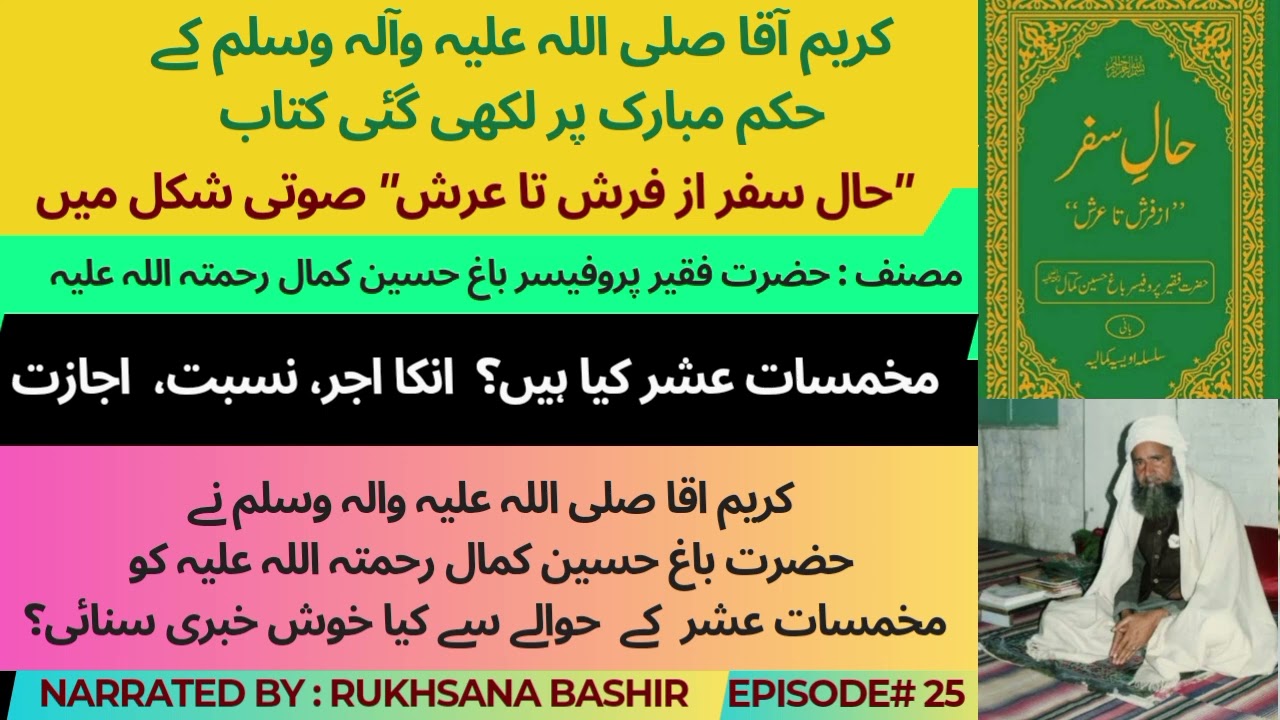 25-Mukhammasat e Ashr Kya hn? |10 Things for Reciting 5 times | Hal e Safar | Bagh Hussain Kamal R.A