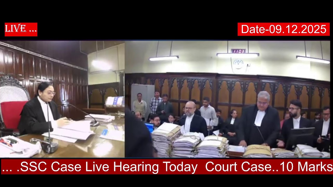 Final SSC 10 Marks Experience Cancelled Case  Live Hearing Today  Court Case...
