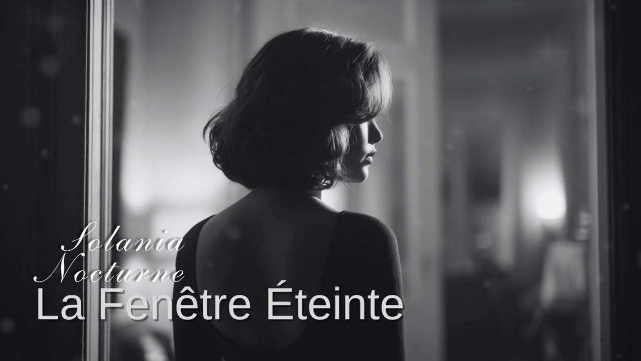 ❥❥ La Fenêtre Éteinte - Solania Nocturne  | French Chanson | Calm French Music  #nocturnemusic