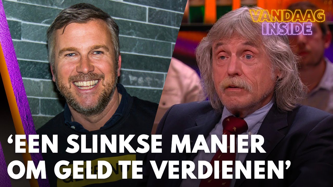 Johan reageert op EarthToday van Winston: 'Een slinkse manier om geld te verdienen' | VANDAAG INSIDE
