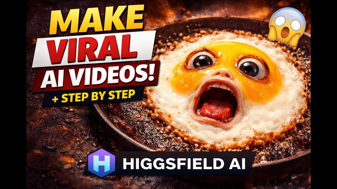 How to Make Viral AI Shorts (Food With Faces Trend)