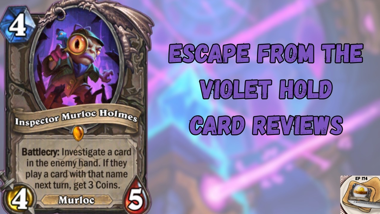 Escape From the Violet Hold card review!!  Bread and butter ep 174