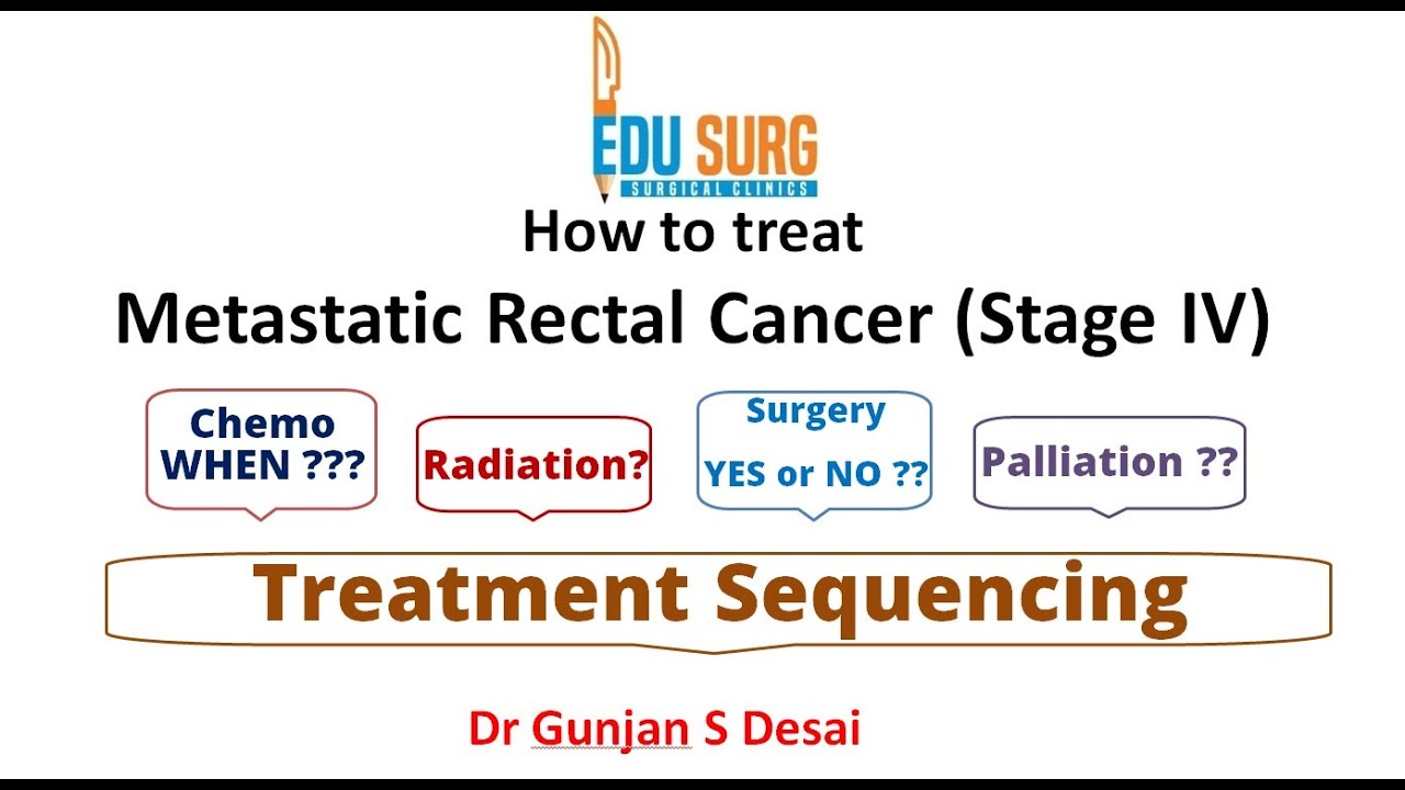 Treatment options in stage IV colorectal cancer - chemotherapy? surgery? targeted and immunotherapy?